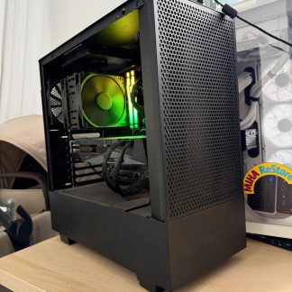 [Doar Ridicare Personala] PC Gaming i7-12700KF Z690 32GB DDR5 RTX3080 12GB Sigiliu 1TB NVMe Samsung Sursa Dark Power Titanium 850W Carcasa NZXT H5 Flow Full Noctua