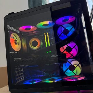 [DOAR RIDICARE PERSONALA BUCURESTI] Pc Gaming superb Ryzen 7 9800 X3D RX9070XT X870 Tomahawk 32GB DD5 2TB SSD PCIe 5, totul in garantie, facturi