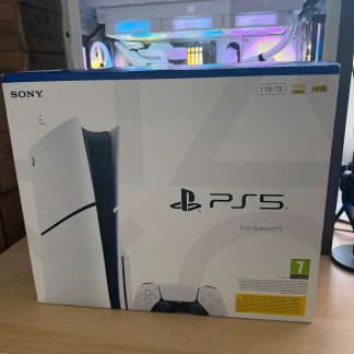 Consola Sony PS5 (PlayStation 5), E-Chassis, Slim, DISC Edition, 1TB, Alb