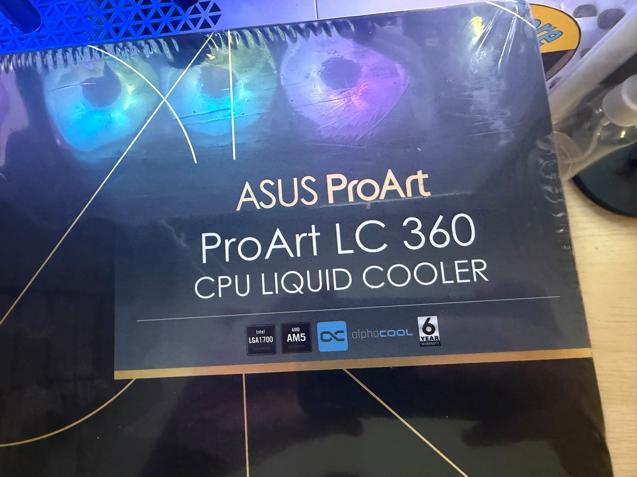 Cooler procesor ASUS ProArt LC 360, Alphacool Apex Stealth Metal Power Fans