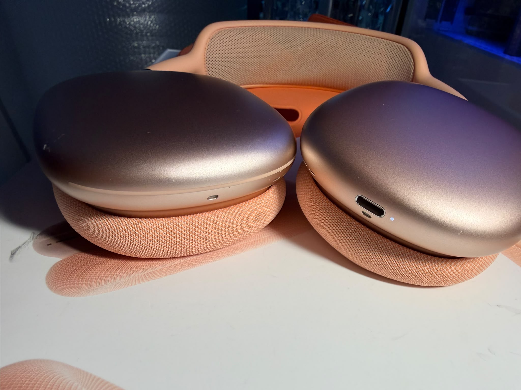 Casti Apple AirPods Max (2024), Orange USB-C - imagine 9