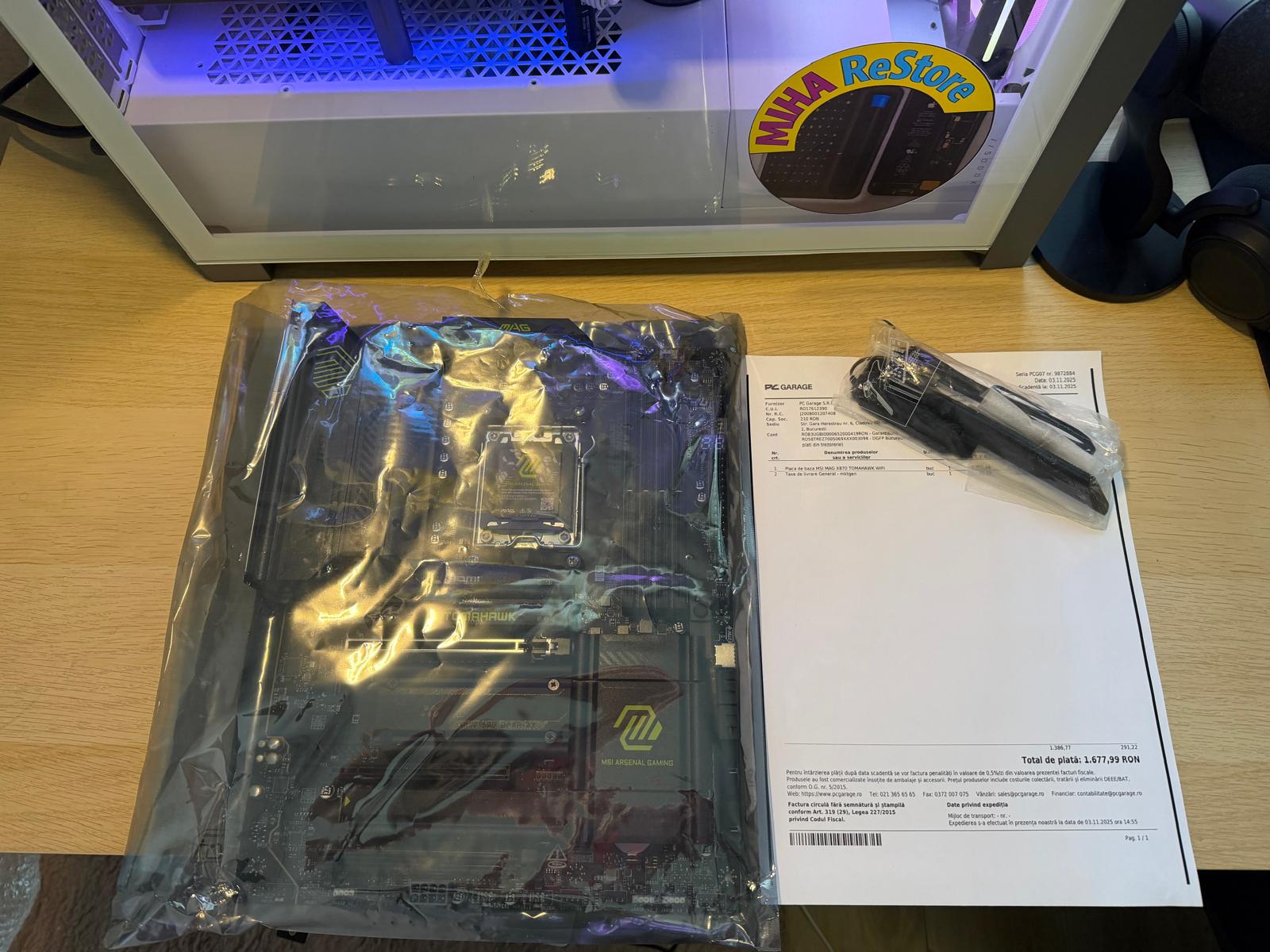Placa de baza AM5 MSI MAG X870 TOMAHAWK WIFI
